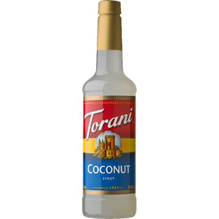Torani Coconut Flavoring Syrup Drink Mix Handcrafted Soda Flavoring 25.4 oz