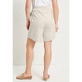 thumbnail image 2 of June & Vie Women's Plus Size French Terry Shorts, 2 of 4