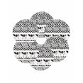 thumbnail image 7 of 13 Inch Round Placemats Set of 6, Black Plaid Farmhouse Non Slip Heat Insulation PP Table Mats, Watercolor Cute Country Cow Checkered Washable Place Mats for Kitchen Dining Party Table Decor, 7 of 7