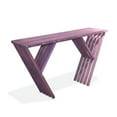 thumbnail image 4 of GloDea Console Table X60, Honey, 4 of 8