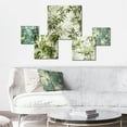 thumbnail image 2 of Designart "Tranquil Bamboo Haven I" Abstract Wall Art Set Of 5 - Green Oriental Office Room Metal Wall Art Set, 2 of 6