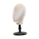 thumbnail image 2 of Soporte de exhibición para peluca, modelo de cabeza de sombrero, soporte de exhibición para entrenamiento de peluquería, soporte de exhibición para con base negra, 2 of 8