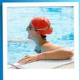 thumbnail image 5 of Sporti Molecule Silicone Swim Cap, Contoured Snug Fit, Latex-Free, 5 of 7