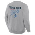 thumbnail image 3 of Men's Gray Team USA 2026 Winter Olympics Skiing Sweatshirt, 3 of 3