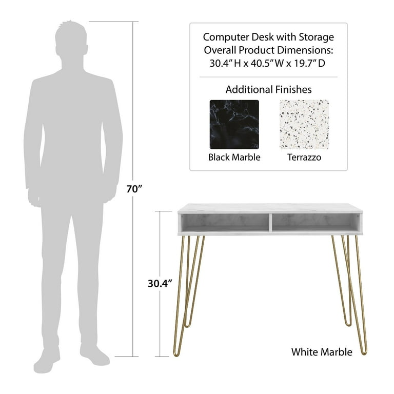 Novogratz on sale marble desk