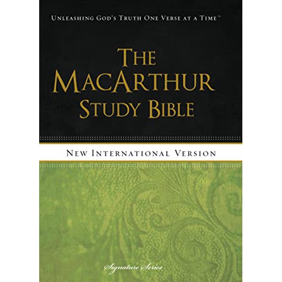 Pre-Owned MacArthur Study Bible-NIV-Signature Series (Hardcover) 1401677401 9781401677404