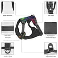 thumbnail image 6 of Picia Pride Rainbow No-Pull Dog Harness Reflective Front Clip Vest with Handle,Step-in Air Dog Harness,Adjustable 2 Metal Rings 4 Buckles,Easy to Put on & Take Off X-Large, 6 of 9