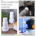 thumbnail image 3 of BRIGHTFUFU 3 piezas de repuesto para bomba de piscina, adaptador de bomba de reparación de piscina, adaptador de bomba de plástico para piscina, 3 of 7