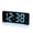 White LED display, variant on AM/FM Alarm Clock Radio with Dual Alarm Sleep Timer & Snooze Functions Orange LED Display 4-Level Dimming Option iTOMA CKS3301U