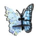 thumbnail image 3 of Estante de esquina con forma de mariposa, estante de almacenamiento flotante, colgante, multiusos, práctico 26.2cmx17cm, 3 of 9