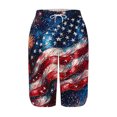 thumbnail image 7 of Plus Size Capris Leggings for Womens Independence Day Yoga Sweatpants Usa Flag Star Printed Pants Athletic-Fit Quick-Dry Capris High Waisted Pants Beach Travel Vacation Capris, 7 of 7