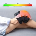 thumbnail image 4 of Masajeador de rodilla inalámbrico, calor infrarrojo y vibración, alivio del dolor de rodilla para articulaciones rígidas hinchadas, ligamentos y músculos estirados, 4 of 5