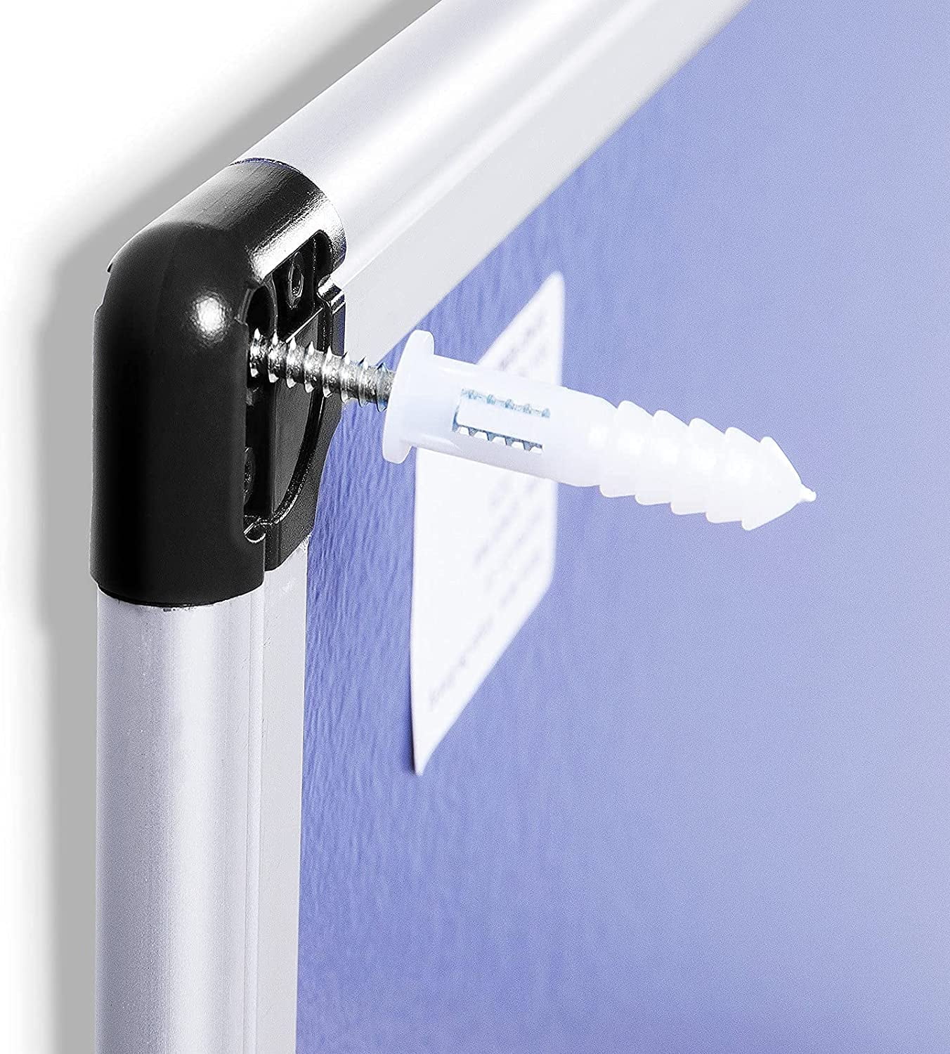 VUSIGN Magnetic Dry Erase Whiteboard, 36 X 24 Inches, Wall Mounted with Pen Tray, Silver Aluminium Frame