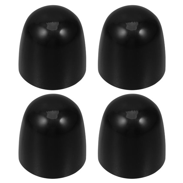 ColoMX 4 Uds. Cubiertas universales para pernos de inodoro, pernos de suelo para asiento de inodoro, tapas de tornillos decorativas de plástico para accesorios de baño