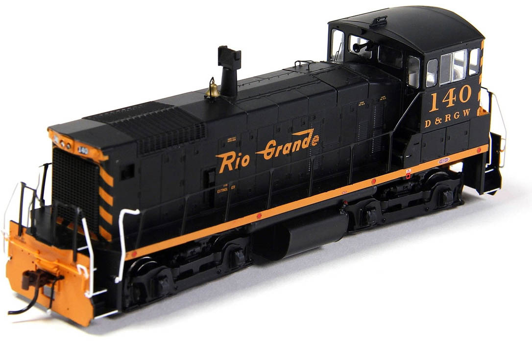 Athearn HO Scale EMD SW1500 Switcher Locomotive Denver & Rio Grande/D