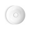 thumbnail image 3 of Kohler K-20703-N Veil 16" Fireclay Pedestal / Vessel Bathroom Sink - White, 3 of 4