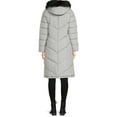 Big Chill Women's Maxi Puffer Coat with Faux Fur Trim Hood