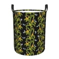 thumbnail image 6 of Picia Corn And Dragonflies Large Laundry Basket, Waterproof, Freestanding Laundry Hamper, Collapsible Tall Clothes Hamper with Extended Handles-Medium, 6 of 8