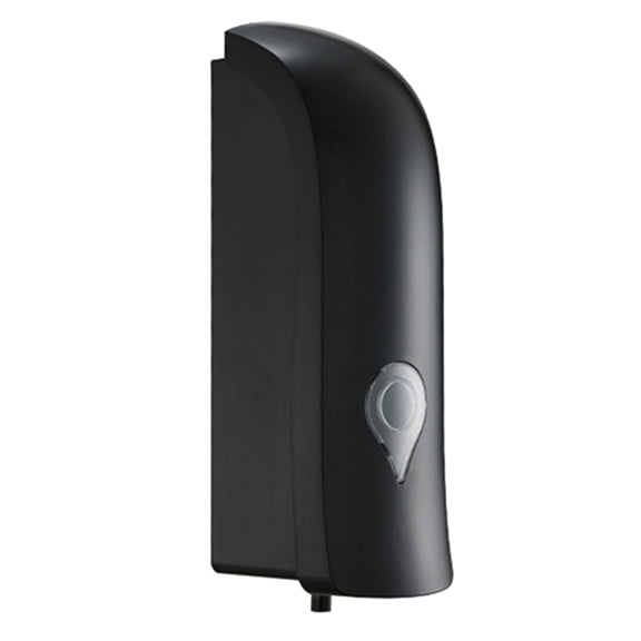 Wall-Mounted Soap Dispenser with Suction Cup, Plastic, No Drilling Required, Operation for Shampoo, Hand Soap