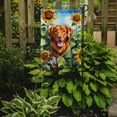 thumbnail image 5 of Nova Scotia Duck Toller in Sunflowers Garden Flag 11.25 in x 15.5 in, 5 of 5