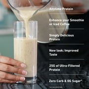 Isopure Zero Carb 100% Whey Protein Isolate Powder, Creamy Vanilla, 25g Protein, 15 Servings