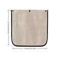 thumbnail image 3 of Apron Replacement Hand Towel Absorbent Woven Cotton Towel With Buttons Reusable & Washable Kitchen Hand Towel For Aprons Ideal For Cooking Baking Gardening & Daily Tasks(Grey,), 3 of 8