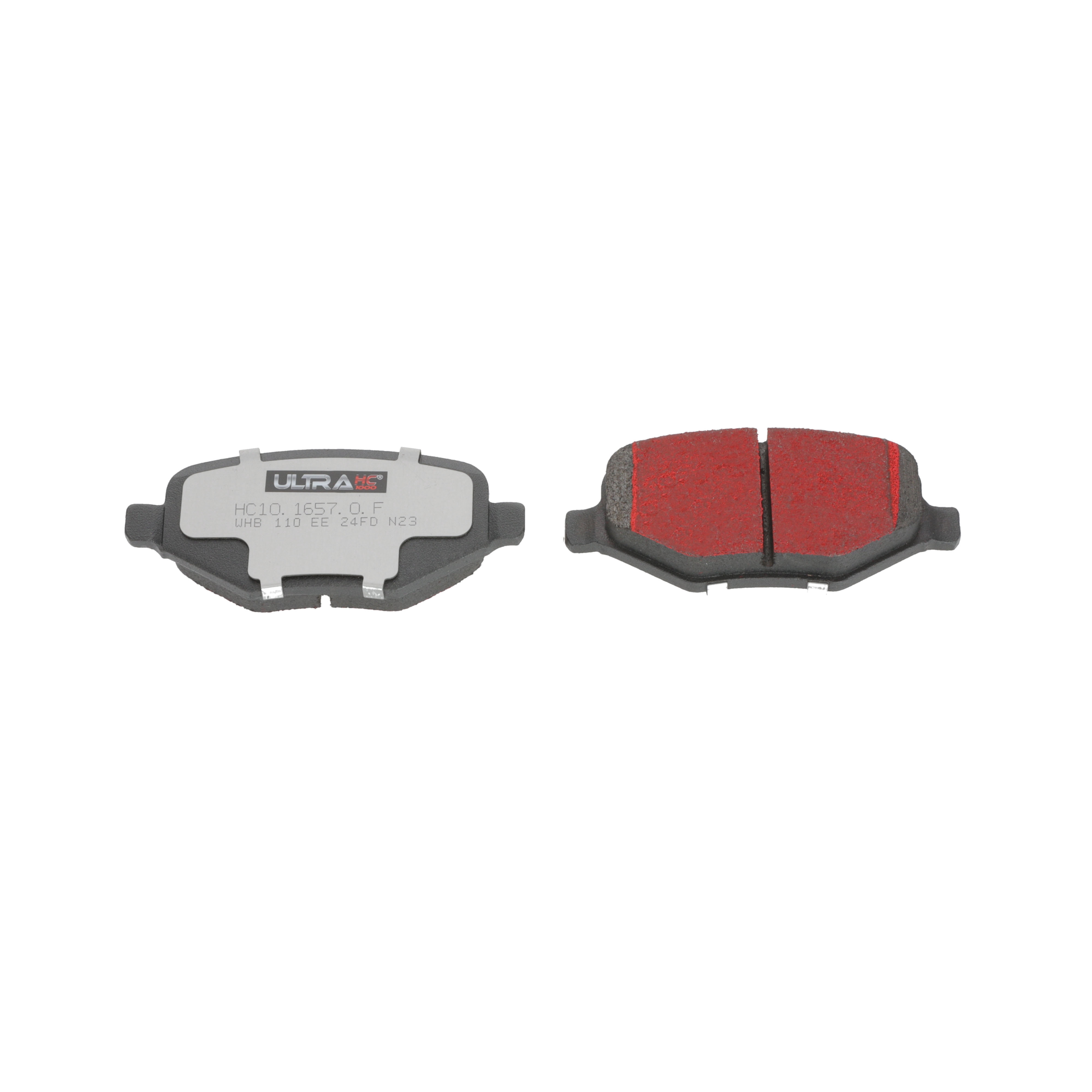 Ultra HC 1000 Brake Pad Set, Rear HC10.1657.0.F, Chrysler Town & Country 2013-2012