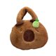 thumbnail image 1 of Monedero de felpa de carpincho - Bolso de hombro de felpa divertido - Bolsa de viaje para cumpleaños Estilo B, 1 of 8