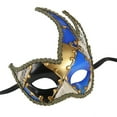 thumbnail image 1 of Dsscvnef Mask Men's Masquerade Checkered Musical Party, 1 of 5