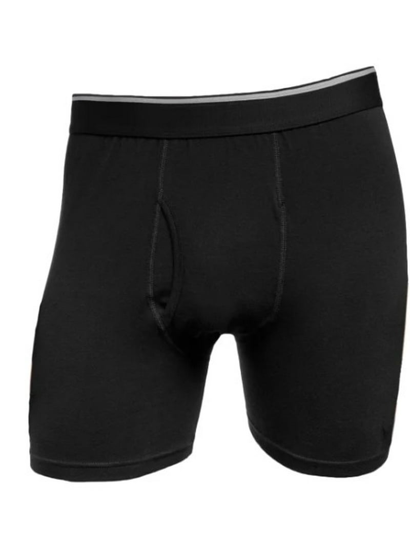 Kirkland Signature Supima Cotton Men's Boxer Briefs (4 Pack) Size