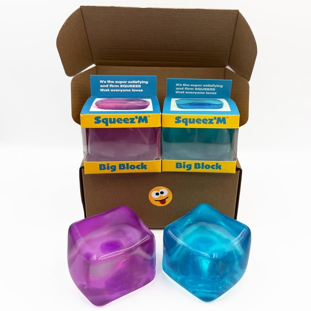 Toy Squeez'M Bloque Grande Sensorial Antiestrés