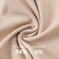 thumbnail image 4 of Xidunhg Men's Linen Pants Casual Beach Summer Pant Elastic Waist Drawstring Lightweight Trousers, 4 of 10