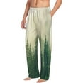 thumbnail image 2 of Xecao Fog Forest Men's Straight Lounge Pajama Pants: The Ultimate in Comfortable Sleepwear, 2 of 9