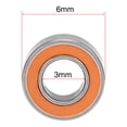 thumbnail image 4 of ABEC-1 Hybrid Ceramic Ball Bearing 440C Stainless Steel Race Ceramic Ball SMR63C-2OS 2, 4 of 4