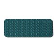 thumbnail image 1 of Tropical Computer Mouse Pad, Aqua Color Line Art Exotic Ginkgo Leaves Repeating Pattern, Rectangle Non-Slip Rubber Mousepad Large, 31" x 12" Gaming Size, Turquoise Dark Teal, by Ambesonne, 1 of 2