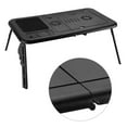 Foldable Laptop Stand with BuiltIn Cooling Fans and Mouse Pad Tray