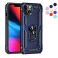 thumbnail image 1 of Funda con Anillo para iPhone 13: Funda con Anillo de Protección Resistente con Soporte Giratorio de 360°, Color Negro, 1 of 6