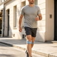 thumbnail image 4 of MMJ Patella Knee Strap Adjustable Knee Support Brace Patellar Tendonitis Pain Relief Stabilizer Running Hiking Gym Workout, 4 of 5