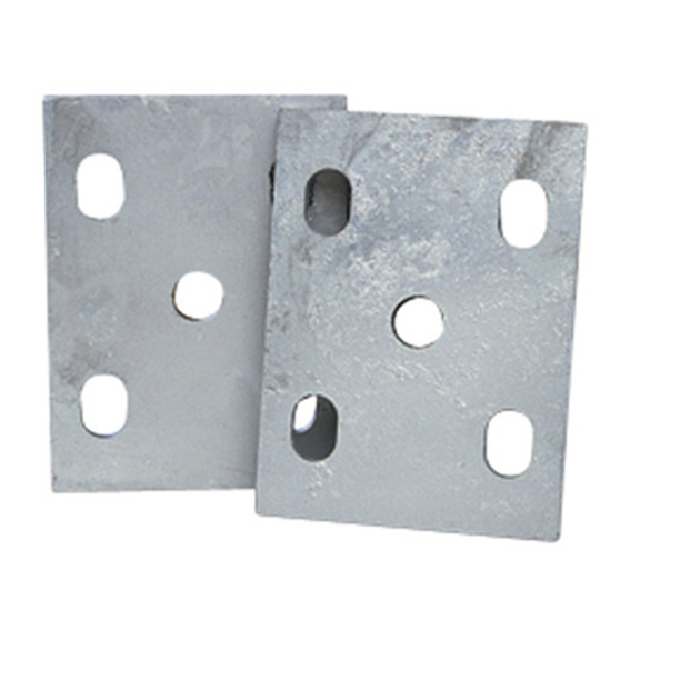 Tie Down Engineering Galvanized Universal Tie Plates, Sold as Pair