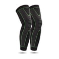 thumbnail image 1 of Extra Long Leg & Calf Braces Knee Sleeve for Basketball, Football, Knee Pain, Working Out, 1 of 5