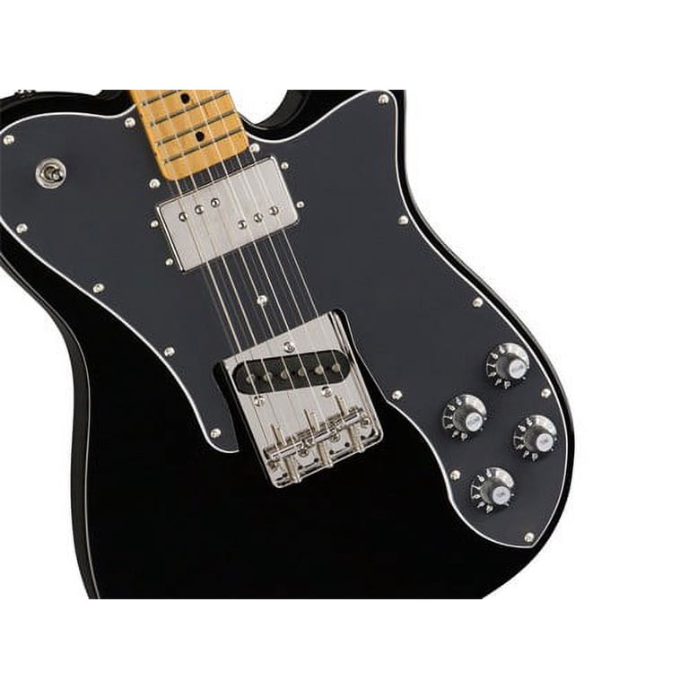 Squier Classic Vibe '70s Telecaster Custom Electric Guitar (Black