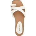thumbnail image 2 of Nine West Womens WNDOTTY3 Faux Leather Slip On Strappy Sandals, 2 of 3