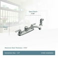 thumbnail image 3 of Moen 7907 Chateau 2-Handle Kitchen Faucet in Chrome, 3 of 4