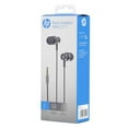 thumbnail image 5 of HP - In-Ear Stereo Headphones with Volume Control and Microphone, Black, 5 of 5