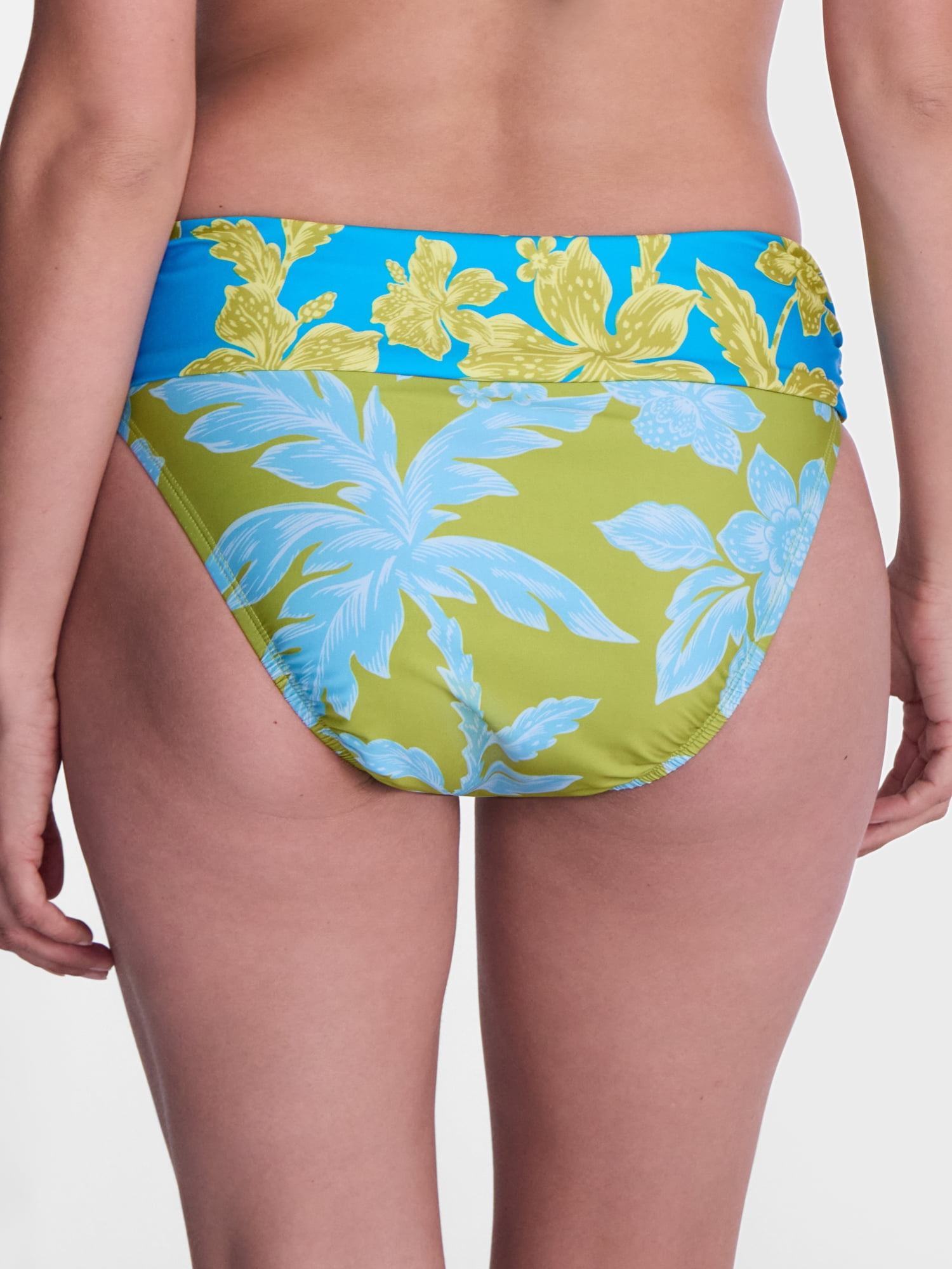 Time and Tru Women's V-Front Low Rise Bikini Bottoms, Sizes XS-XL