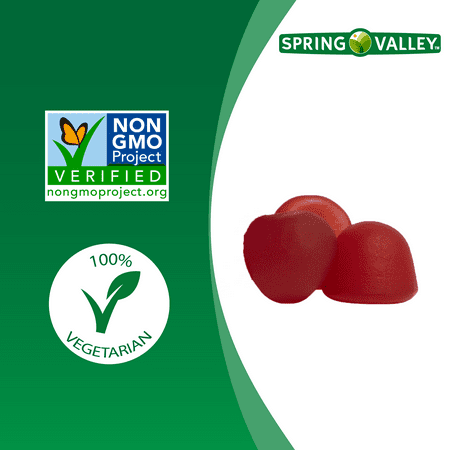 Spring Valley Vitamin B Complex Supplement Adult Vegetarian Gummies, 70 count