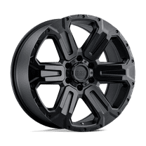 Black Rhino Wanaka 20X9 6X139.7 -18Et 112.1Cb Matte Black Wheel
