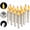 A-Dropping tear LED candle, variant on Flickering Ivory Flameless LED Battery Operated 6 Pack ,Taper Plastic Candles 3D Wick Lights Dropping Tear with Remote Control with Timer for Home Decor ,Halloween ,Christmas ,Wedding ,Banquet