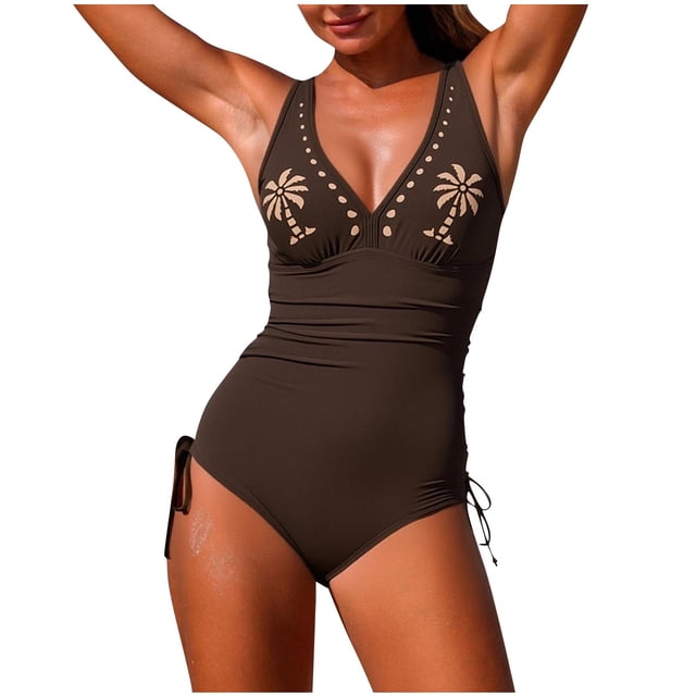 RXMEKW Solid Color Backless Bikini Set with Mesh for Women, Removable Padded Bra, High-Cut Style, Nylon Spandex