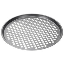 11.5 Inch Stainless Steel Pizza Pan with Holes | Round Mesh Baking Screen & Tray for Even Cooking | Commercial & Home Oven Safe | Restaurant Grade Bakeware